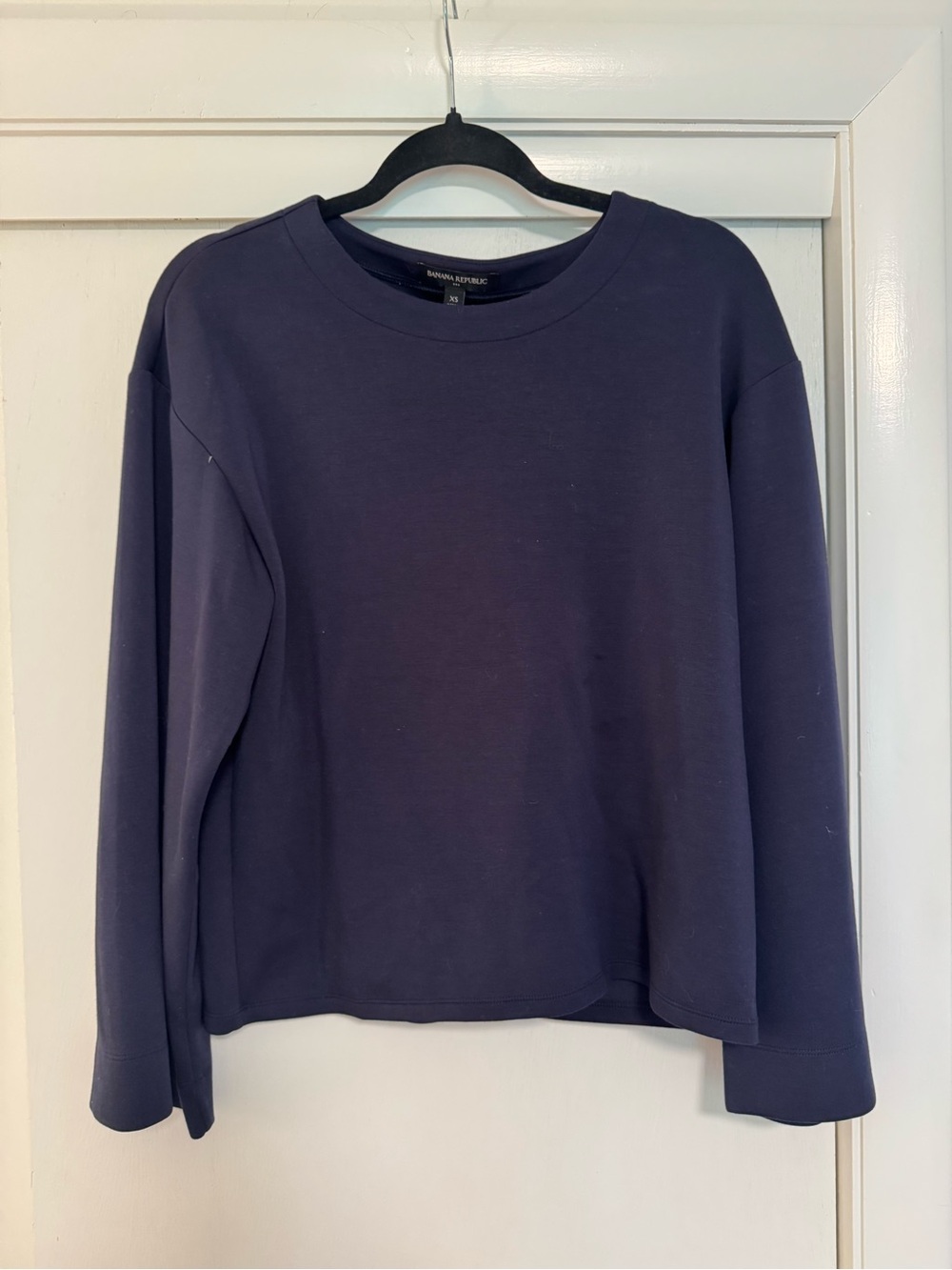 Banana Republic - Bell-sleeve Couture Crewneck Sweatshirt XS